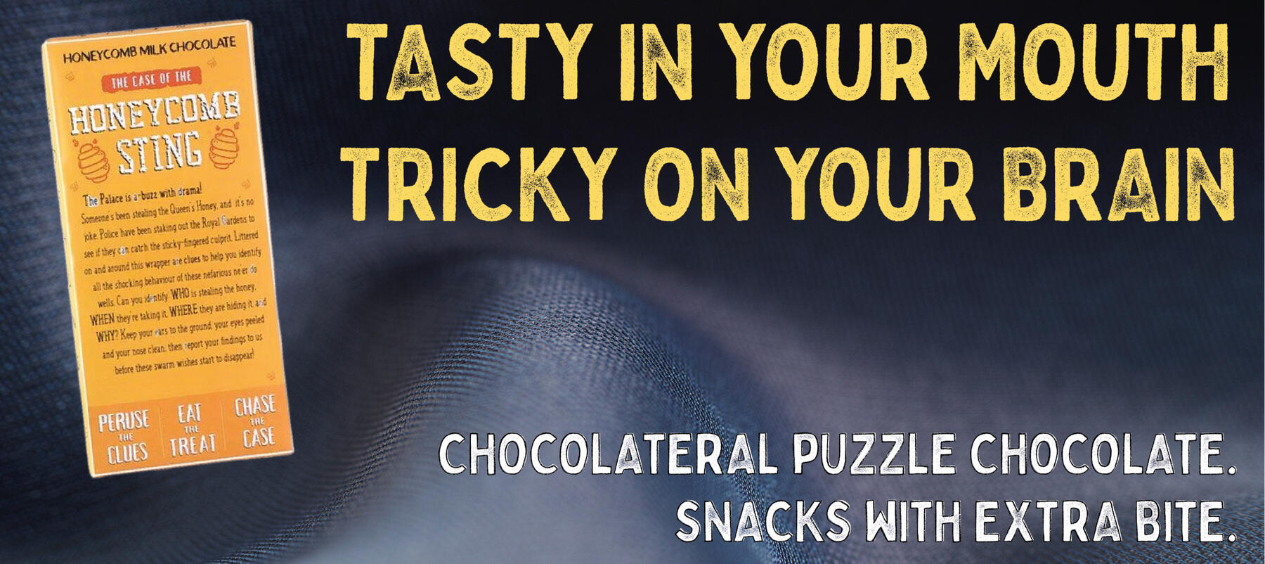Chocolateral Puzzle chocolate from Enigmailed Puzzles!